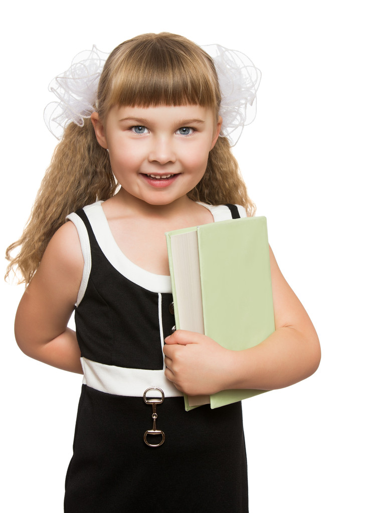 menina com um livro - Foto, Imagem