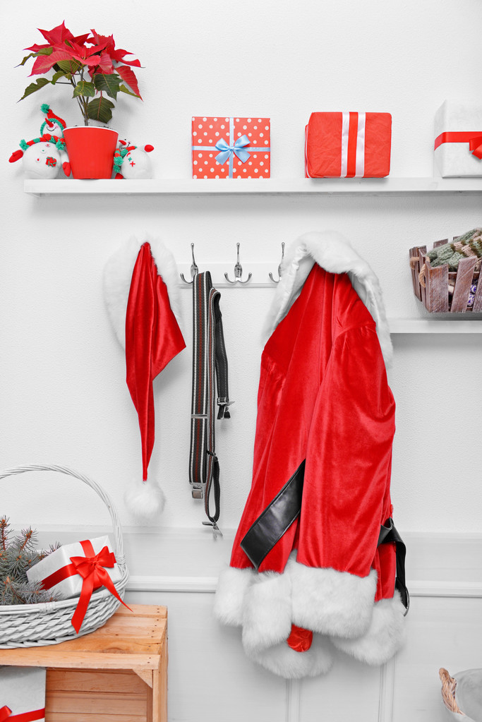 hanging Santa costume  - Photo, Image