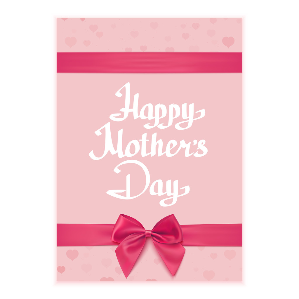 Tarjeta de felicitación Feliz Día de las Madres. - Vector, imagen