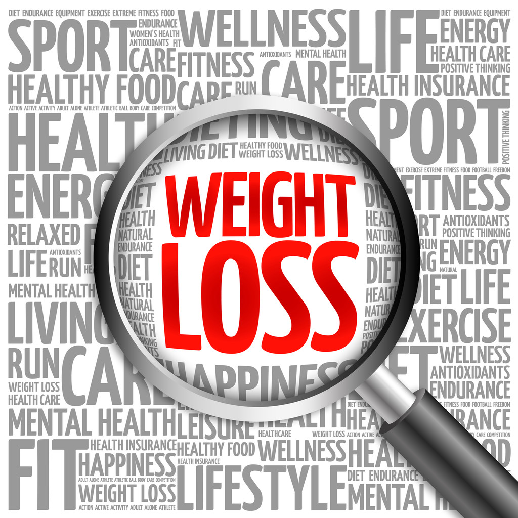 Gewichtsverlust Wortwolke - Foto, Bild