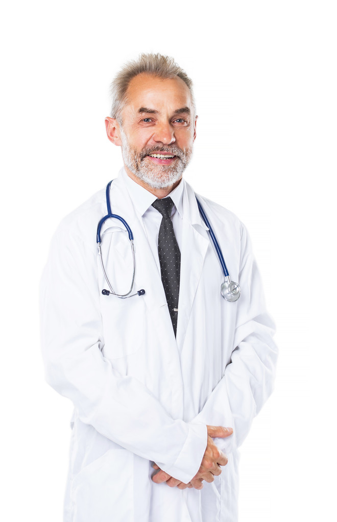 Квалифицированный врач-диагностик, со стетоскопом
 - Фото, изображение