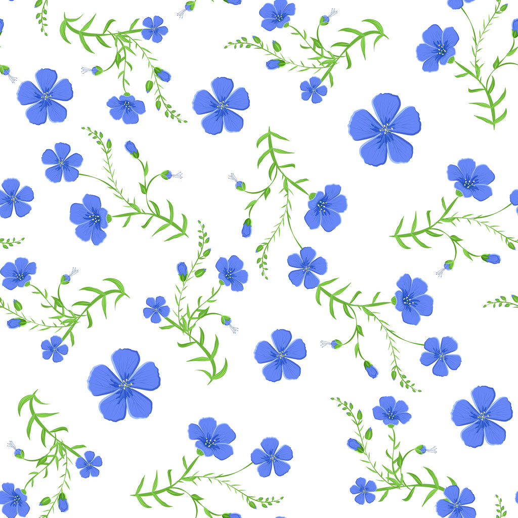 abstrakte elegante nahtlose Muster mit floralem Hintergrund - Vektor, Bild