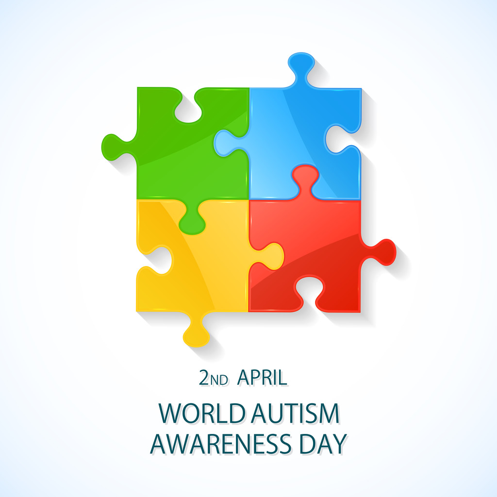 Dzień świadomości autyzmu - Wektor, obraz