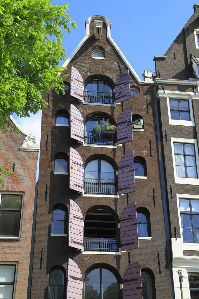 Casas en Amsterdam, Holanda
 - Foto, imagen