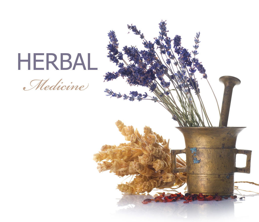 Concepto de medicina herbal - Foto, Imagen
