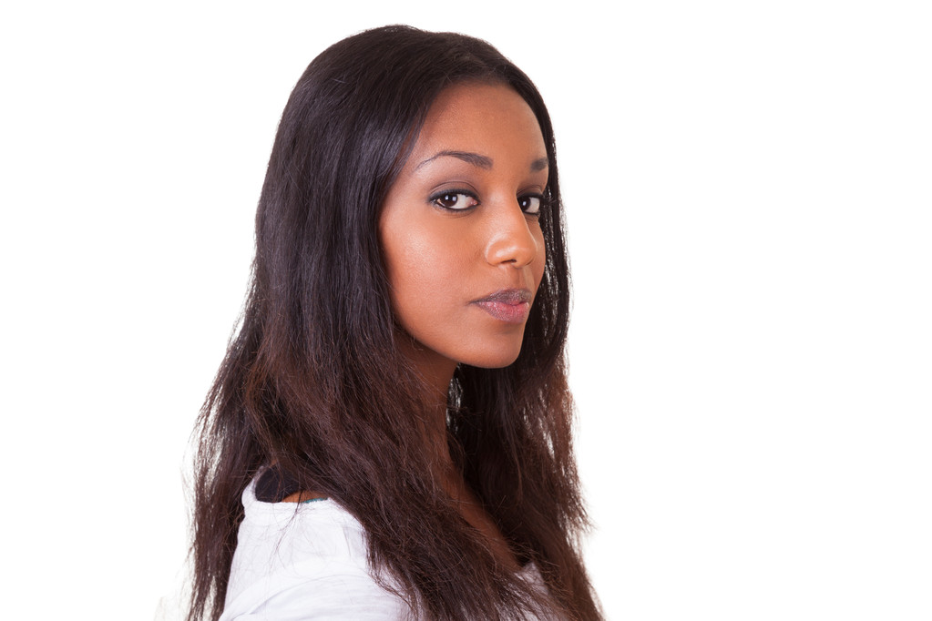 Молода красива чорна жінка
 - Фото, зображення