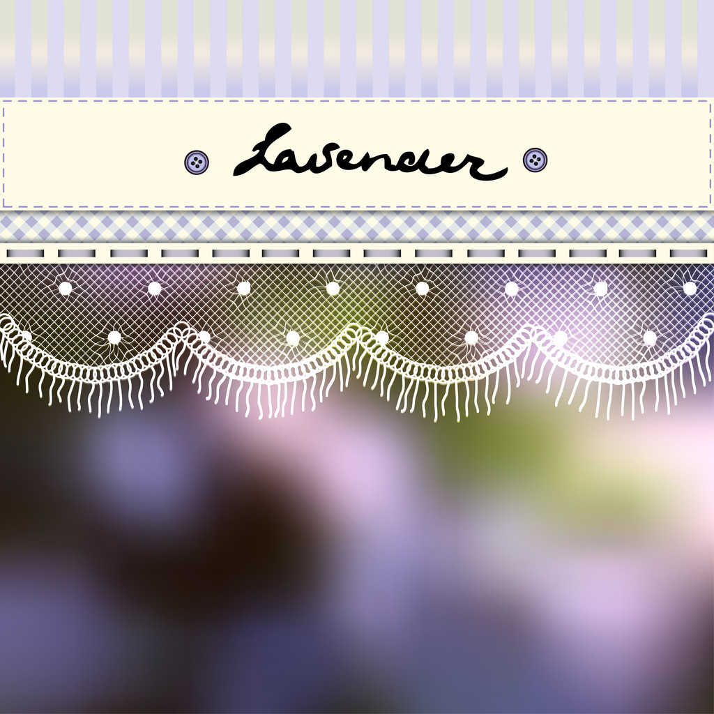 Lavendel Retro Hintergrund - Vektor, Bild