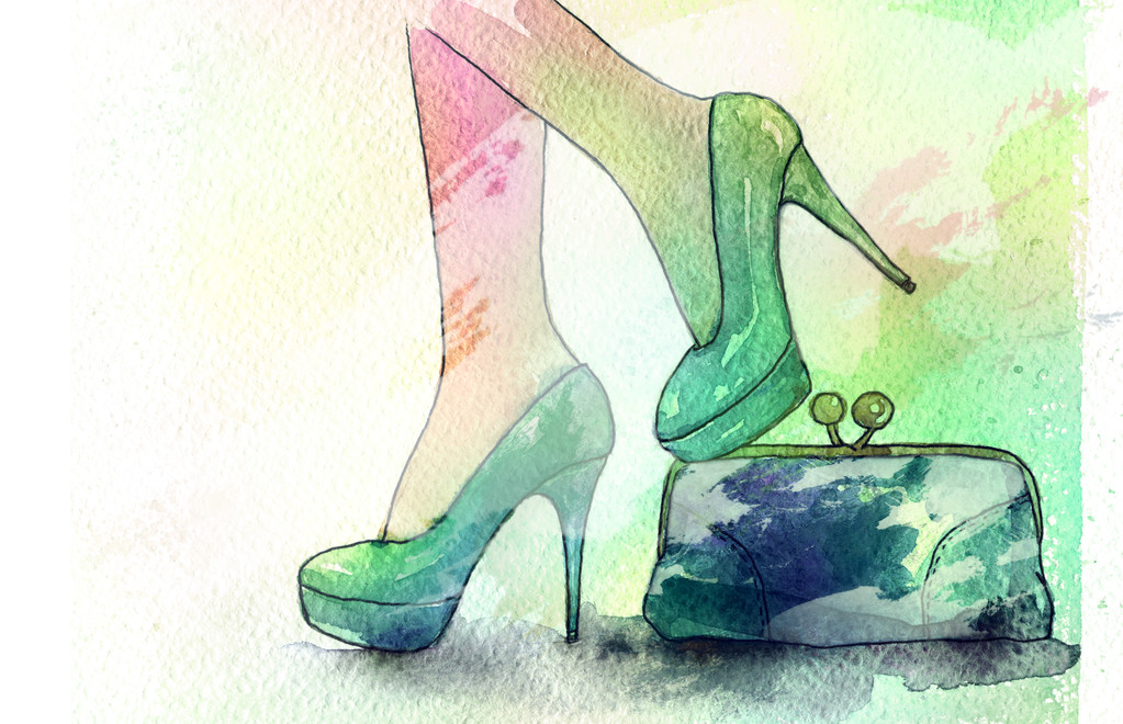 Zapatos .fashion ilustración
 - Foto, imagen
