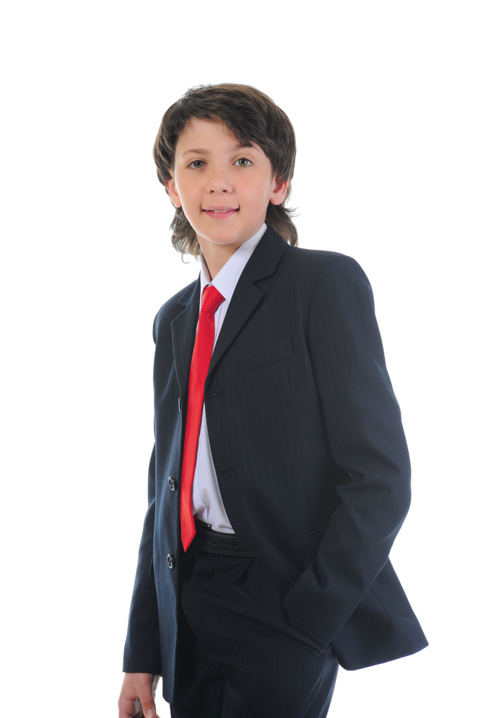 Ritratto di un uomo d'affari ragazzo in giacca e cravatta
 - Foto, immagini