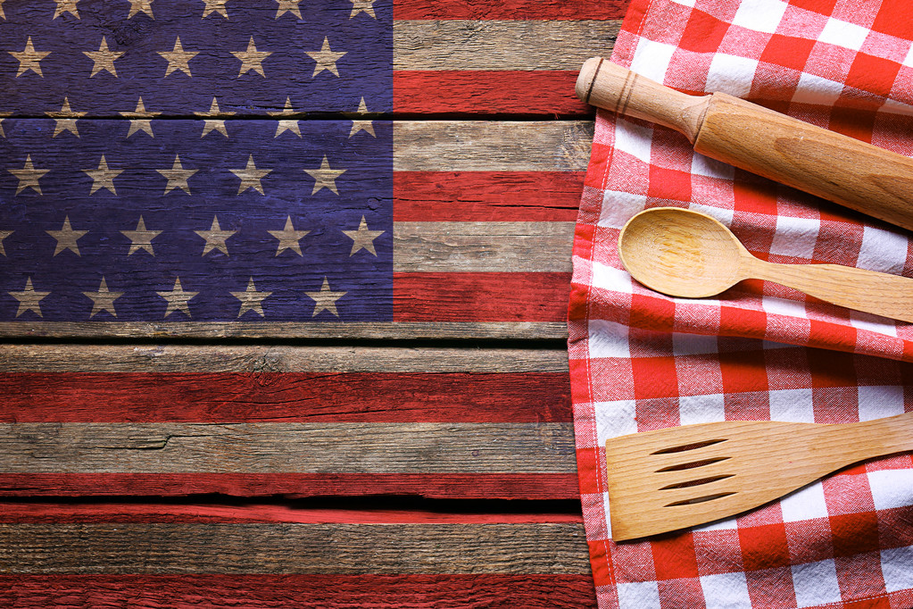 Αμερικανική κουζίνα τροφίμων έννοια - Φωτογραφία, εικόνα