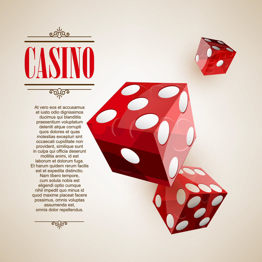 Шаблон плаката казино
 - Вектор,изображение