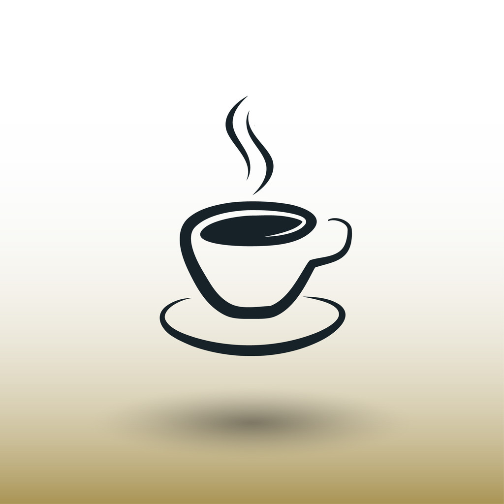 Ikona ikony koncept pohár - Vektor, obrázek