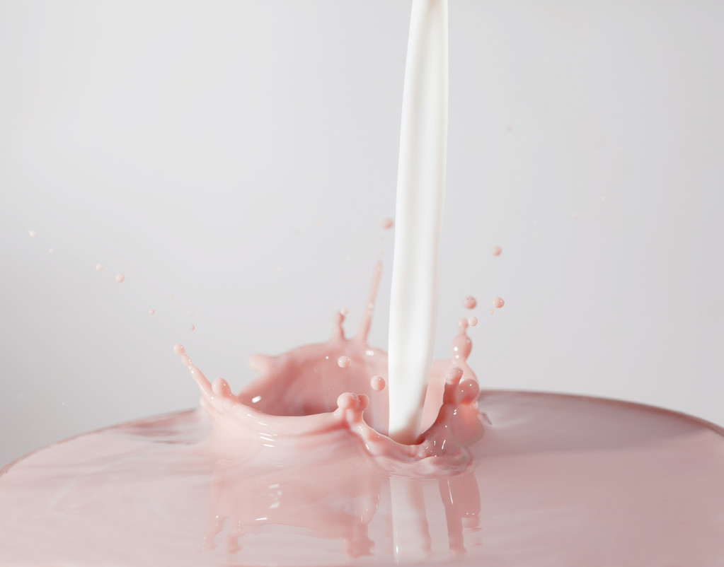 Spruzzo di cocktail di latte di frutto
 - Foto, immagini
