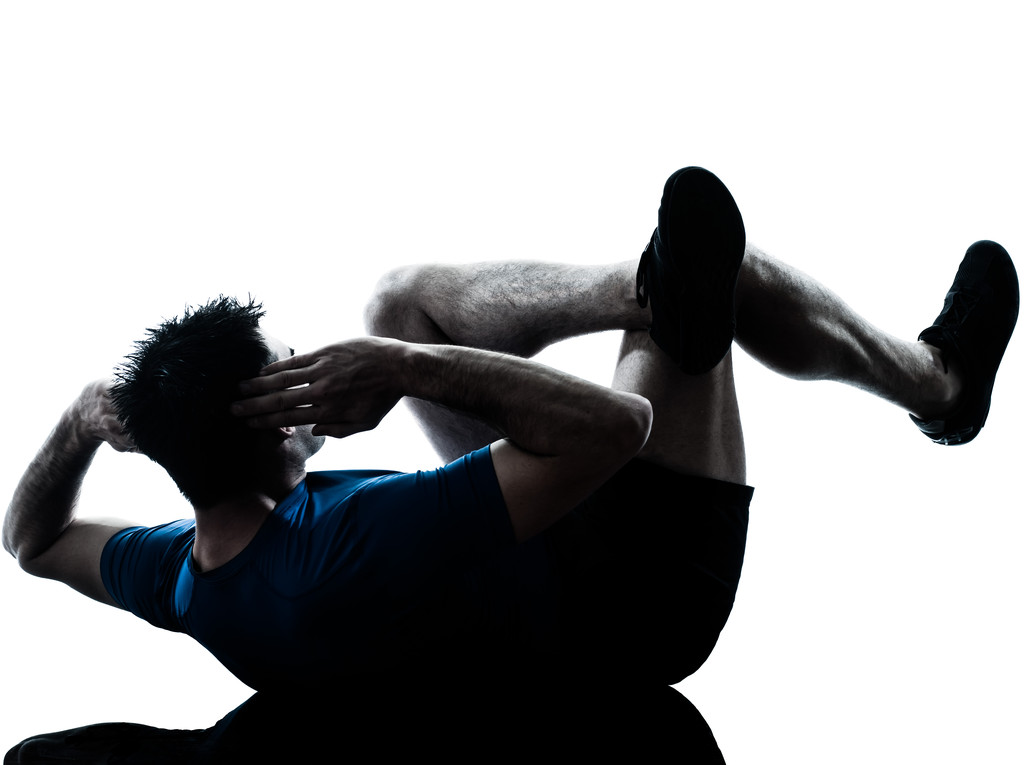 άνθρωπος άσκηση στάση Γυμναστήριο προπόνηση - Φωτογραφία, εικόνα