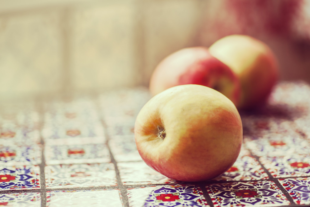 manzanas maduras crudas
  - Foto, imagen