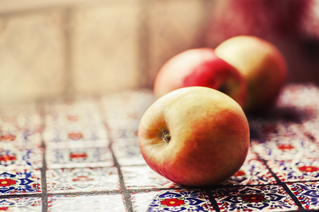 rohe reife Äpfel  - Foto, Bild