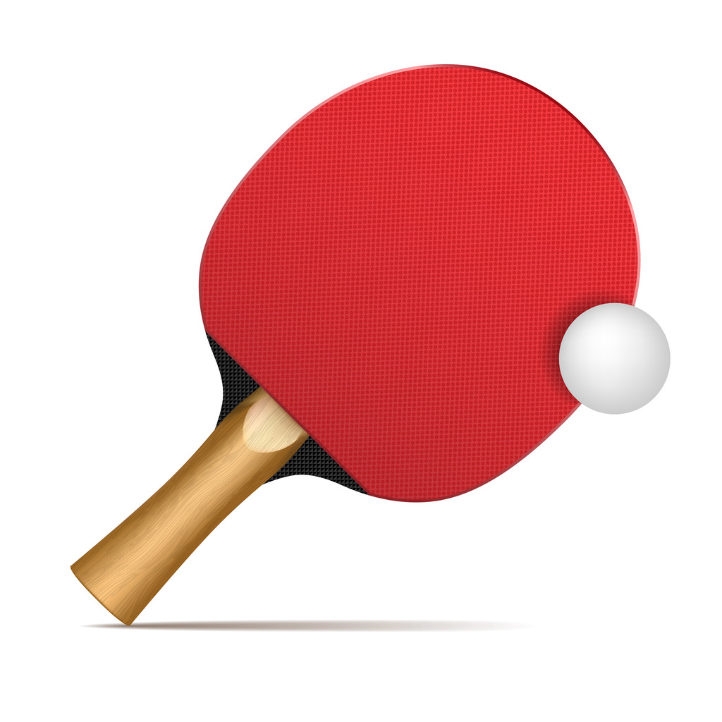 Ping pong paddles e bolas
 - Vetor, Imagem