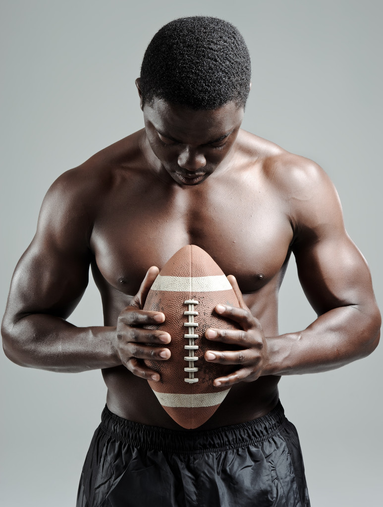 mięśni, amerykański piłkarz - Zdjęcie, obraz