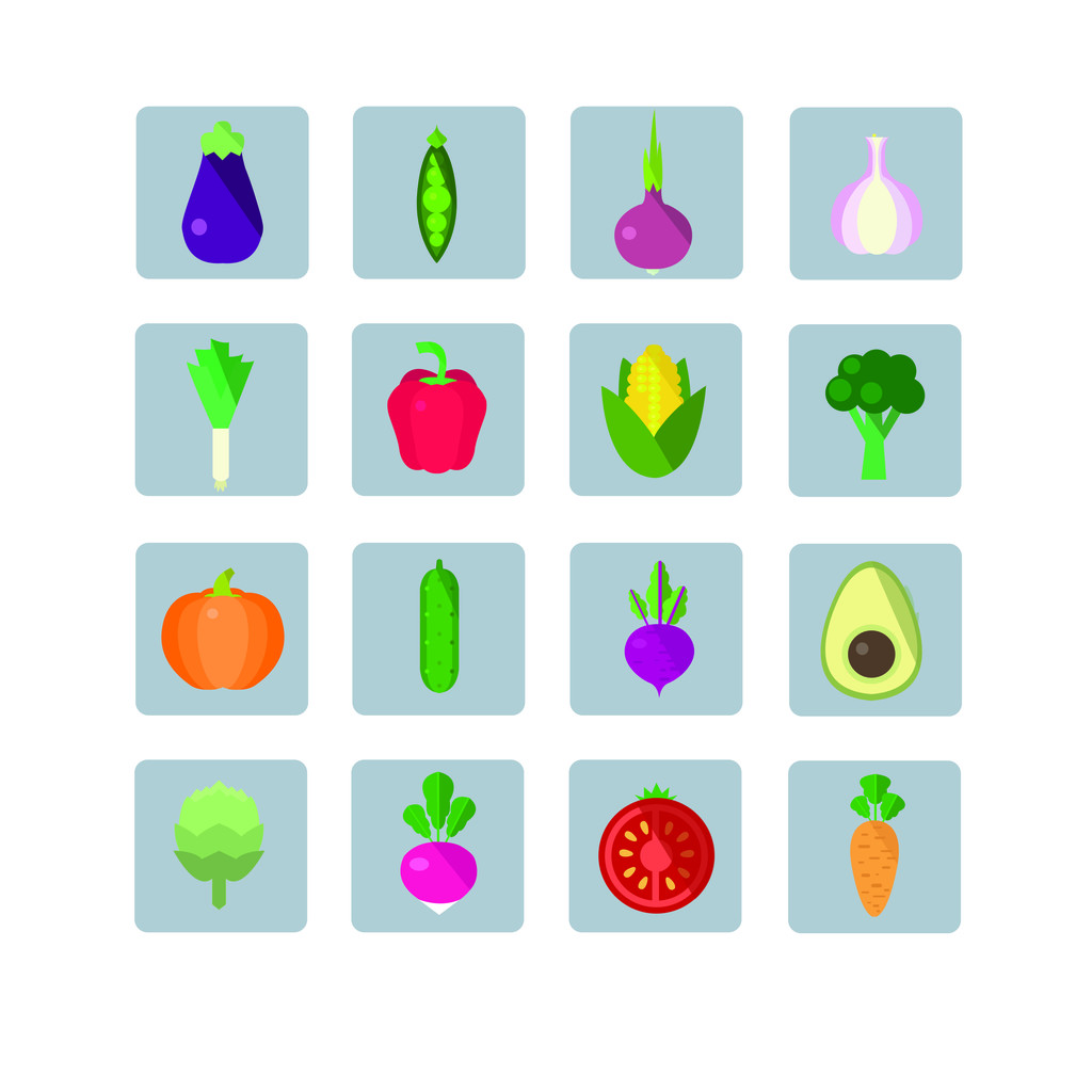 有機食品の図 - ベクター画像