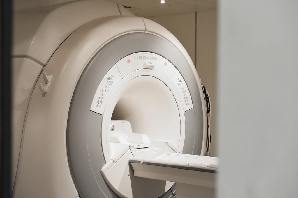 MRI scanner kamer in het ziekenhuis  - Foto, afbeelding