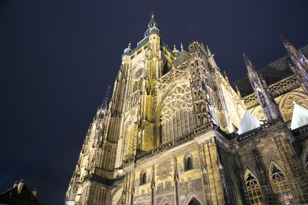 Katedrála sv. Víta (Římskokatolická katedrála) na Pražském hradě  - Fotografie, Obrázek