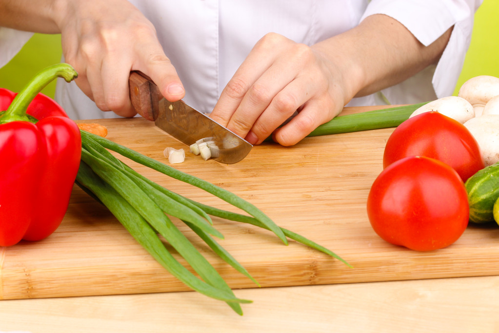 Chopping food ingredients - Photo, Image