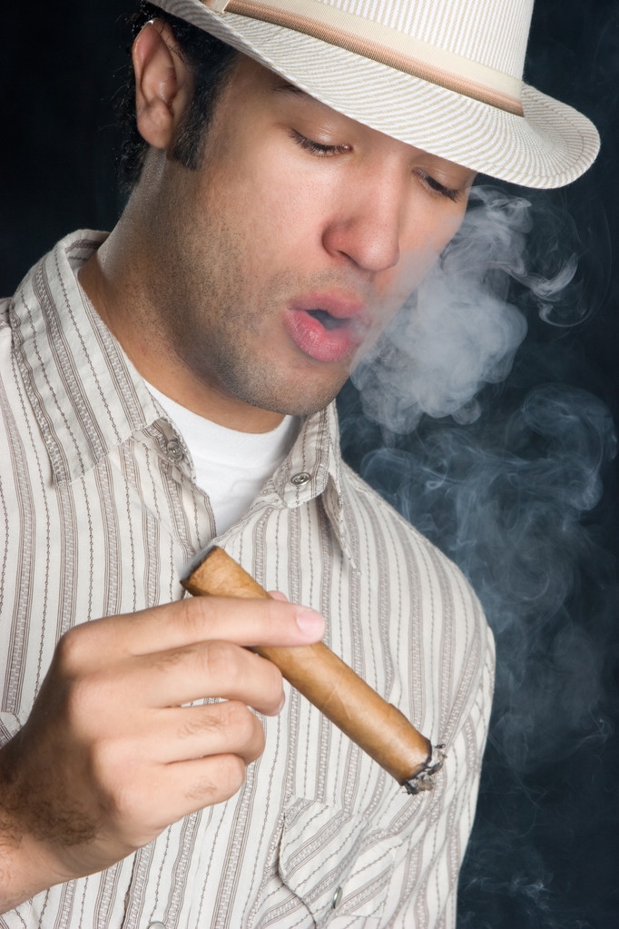 Young Man Smoking - Photo, Image