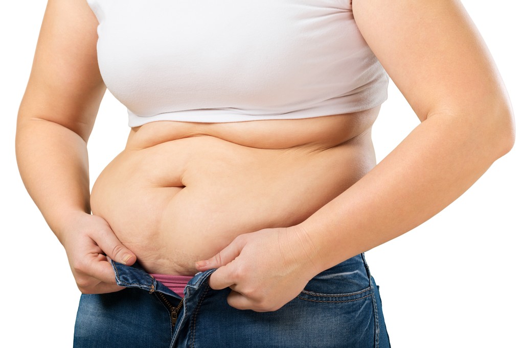 Женщина с жирным животом
  - Фото, изображение