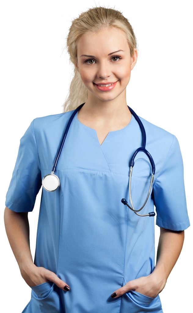 Mooie jonge vrouwelijke verpleegster - Foto, afbeelding