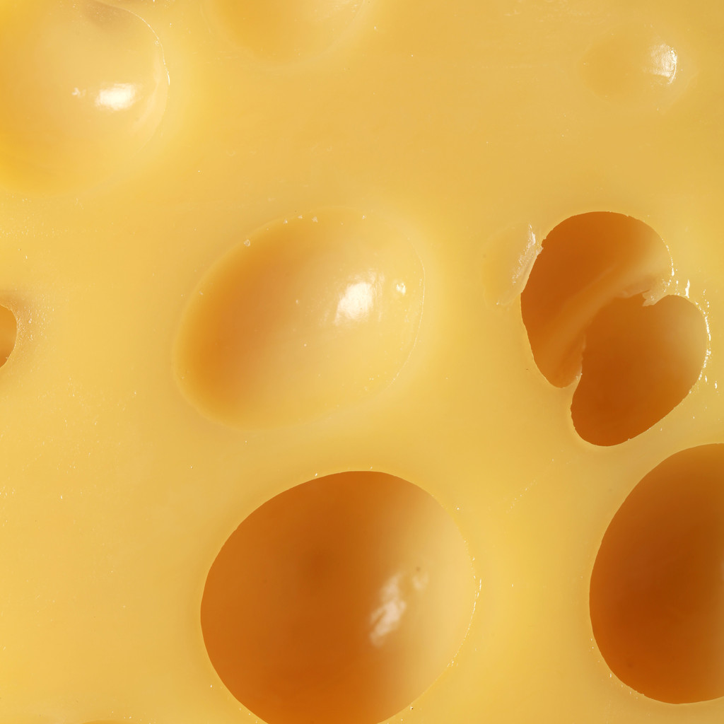 チーズの穴 - 写真・画像