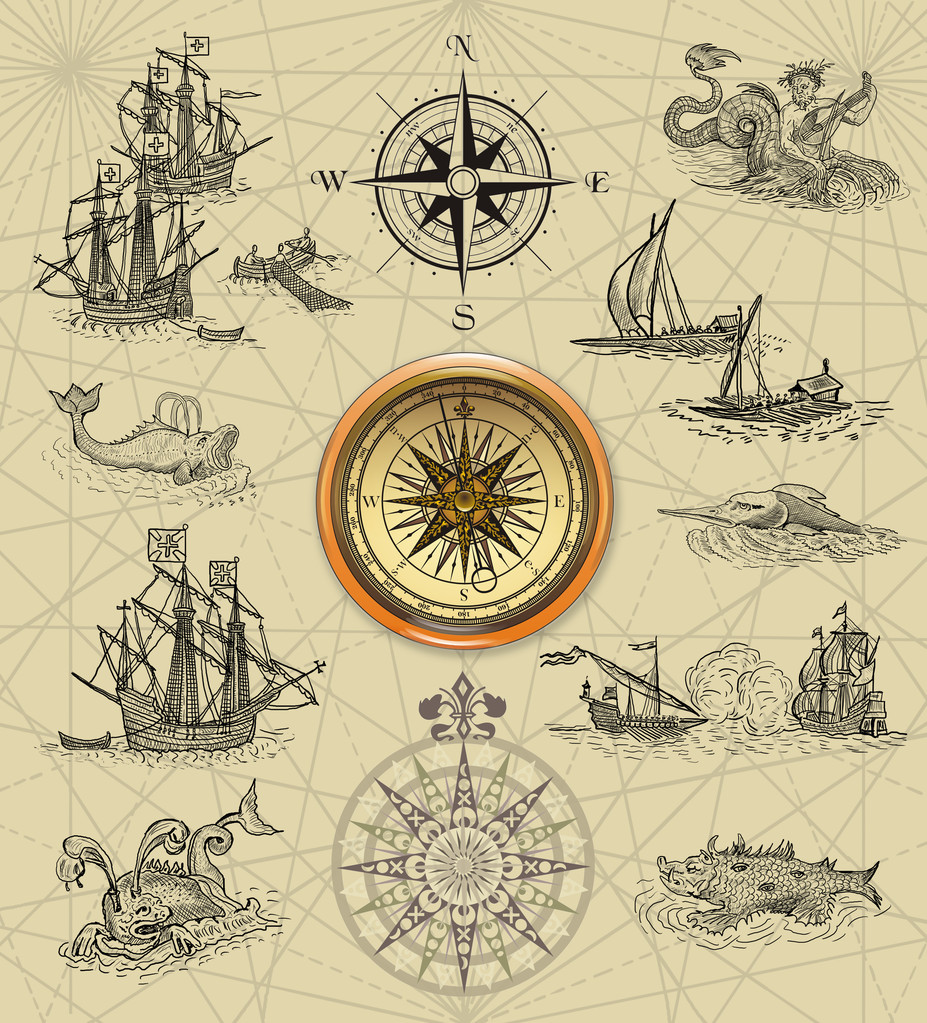 Carte des pirates - Photo, image