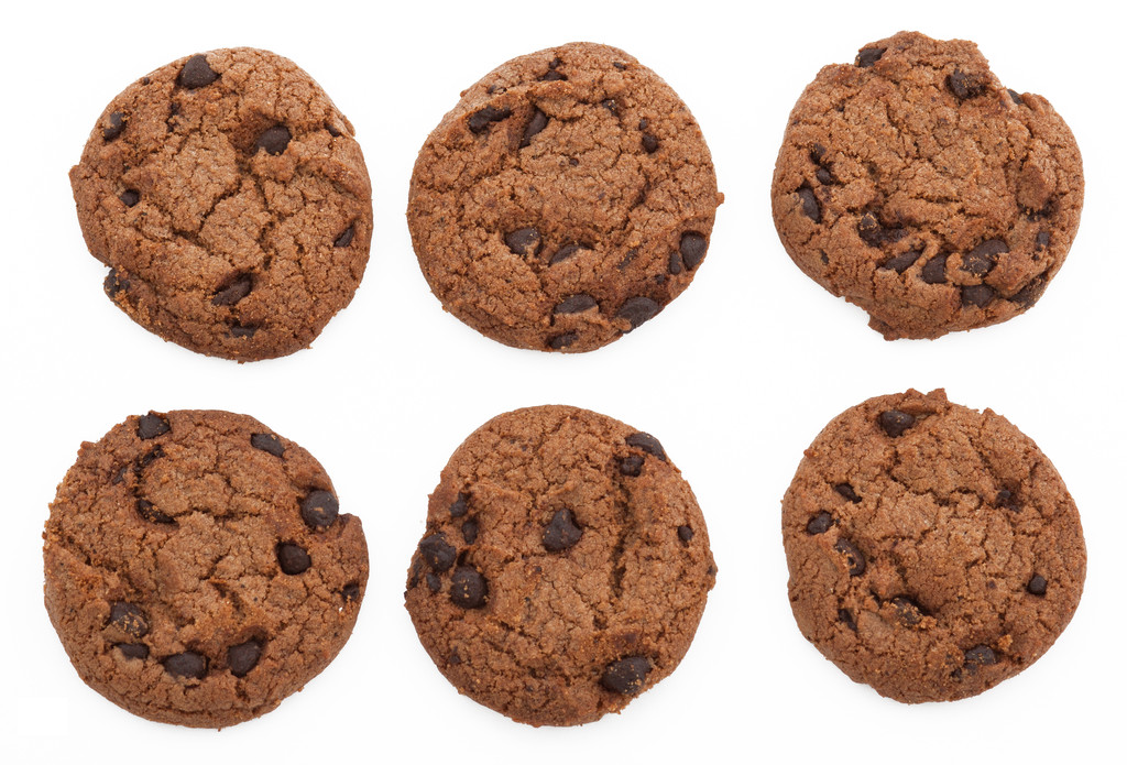 chocolade koekjes - Foto, afbeelding