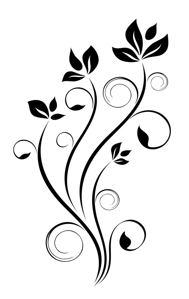 Floral pattern for design. Vector illustration - Vector, Image