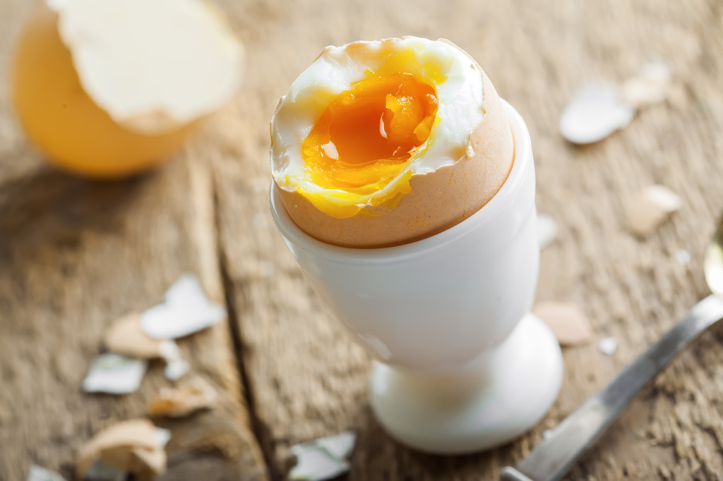 Варене яйце на сніданок
 - Фото, зображення