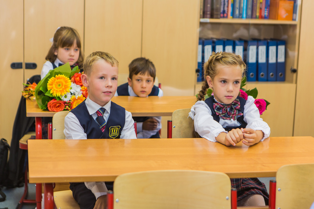 Septiembre primero-el día del conocimiento en Rusia
. - Foto, imagen