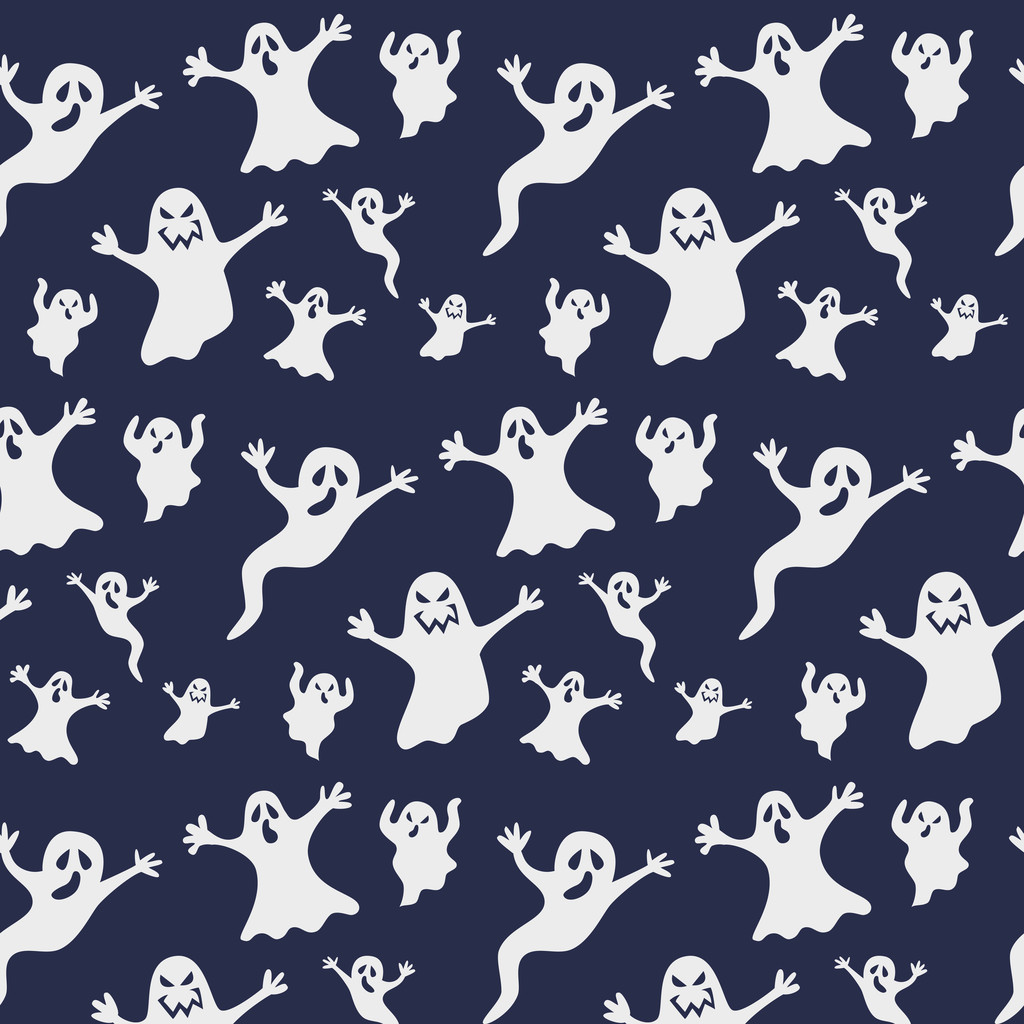 Vector seamless halloween pattern.  - Vector, Image