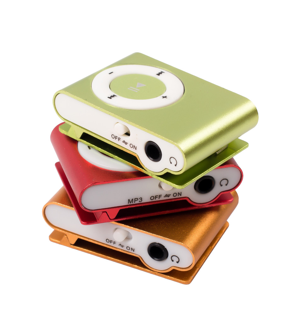 the MP3 players color  - Photo, Image