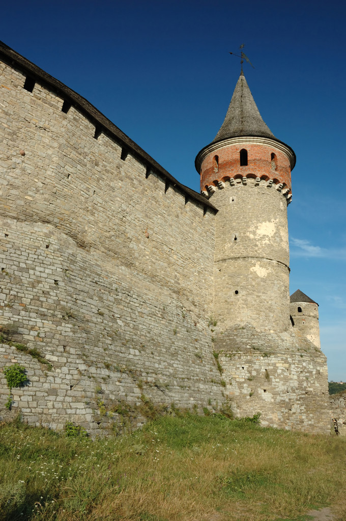 alte Burg in kamynec-podolskiy, Ukraine - Foto, Bild