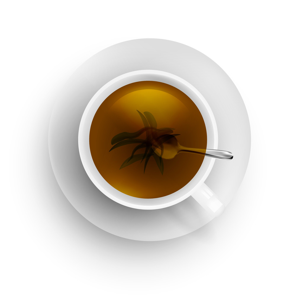 Cup chá ilustração vetor
 - Vetor, Imagem