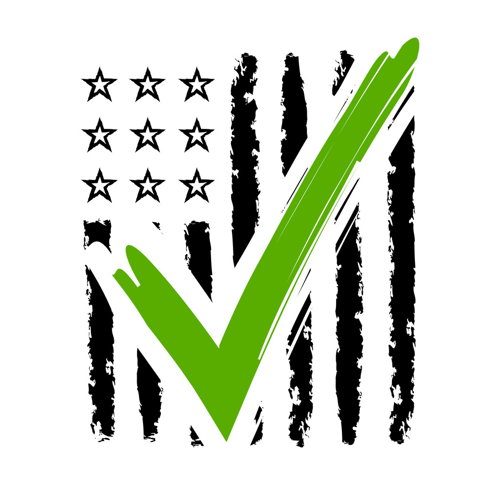 Presidential election USA sign - Vector, Image