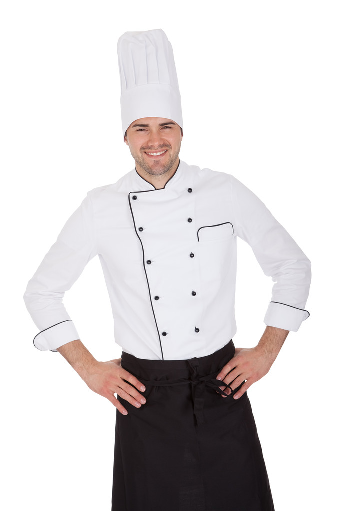 Портрет счастливого повара
 - Фото, изображение