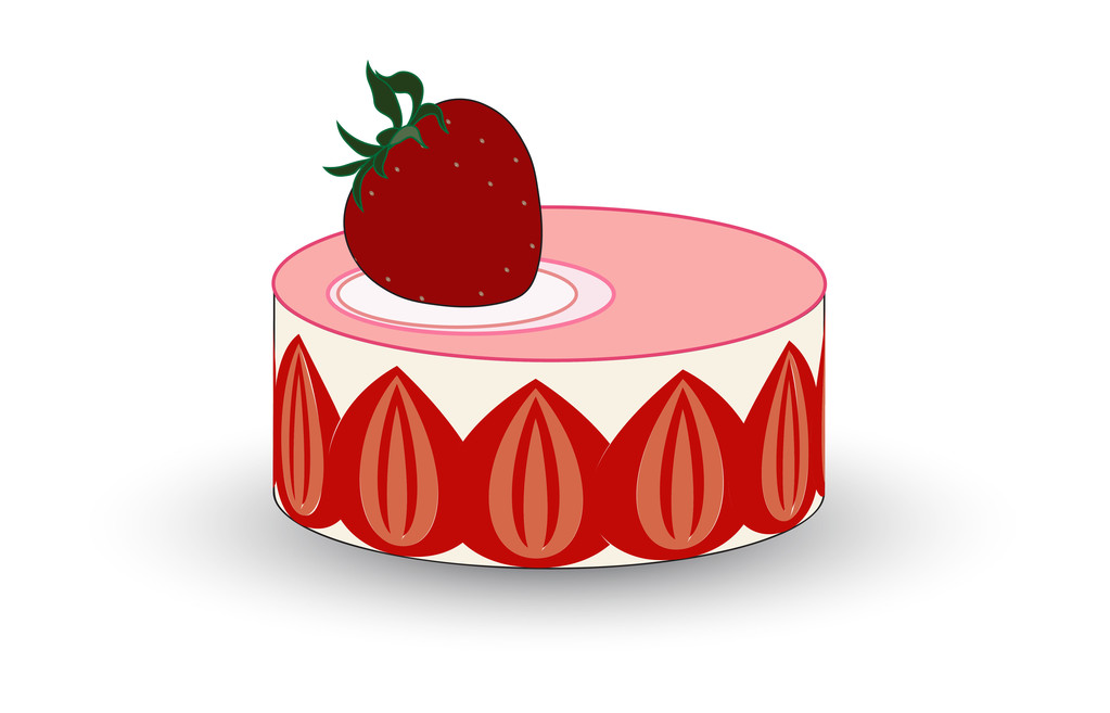 Фрейзер торт довольно
 - Вектор,изображение