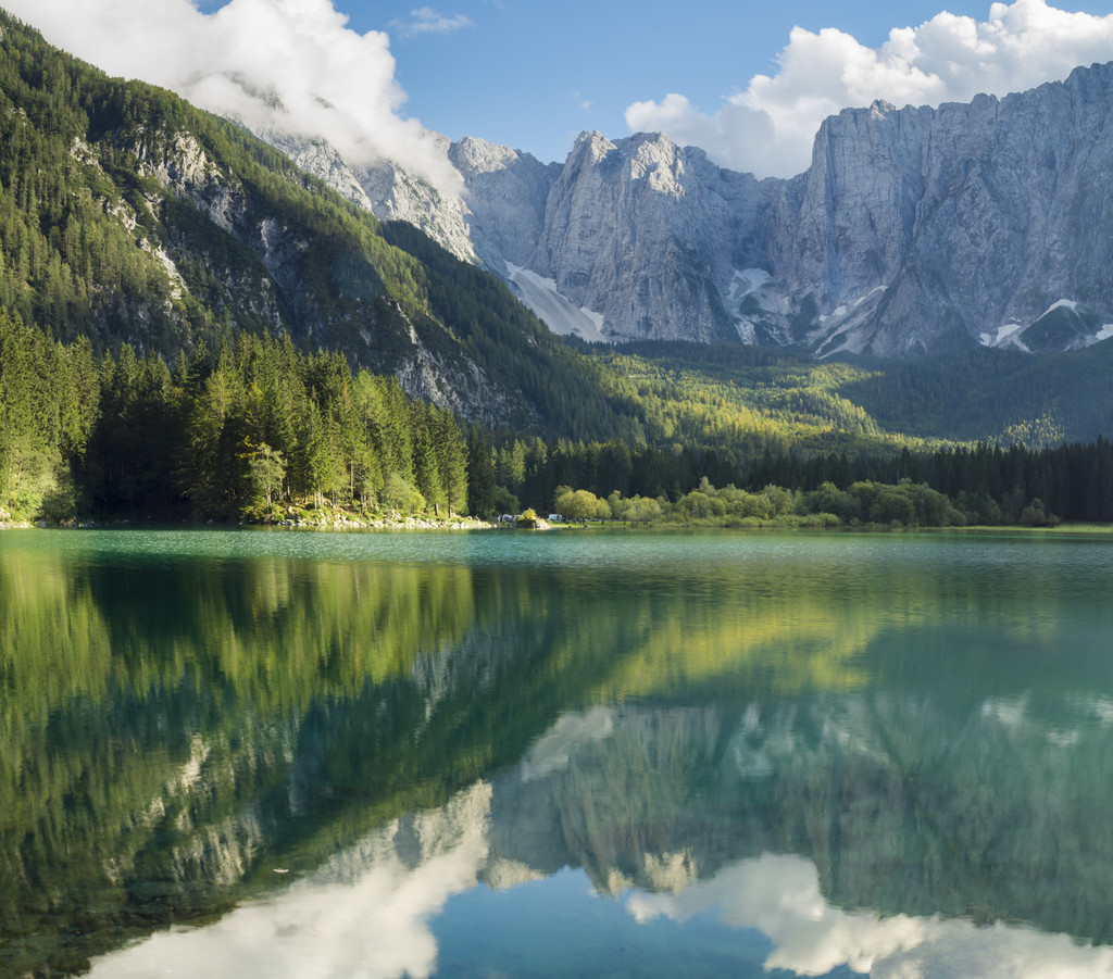 horské jezero v Alpách - Fotografie, Obrázek