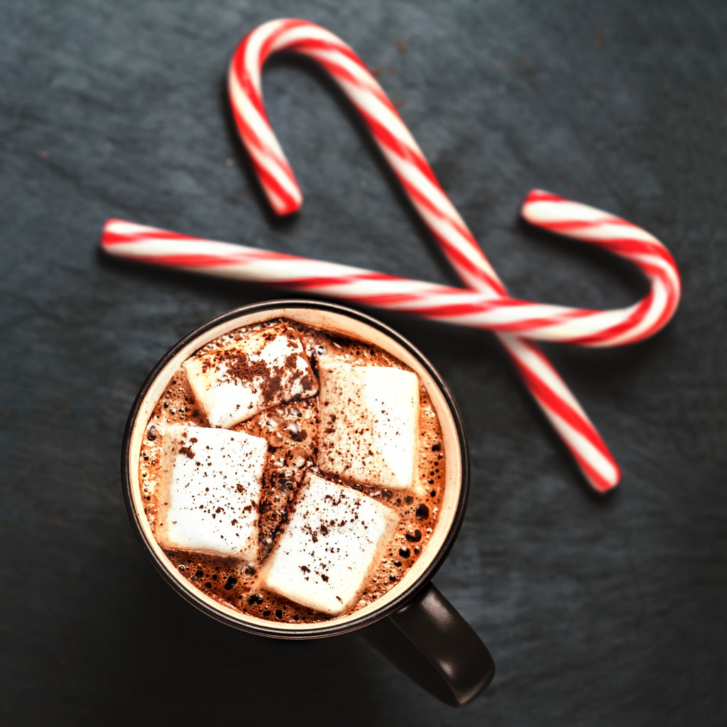 Horká čokoláda s marshmallows - Fotografie, Obrázek