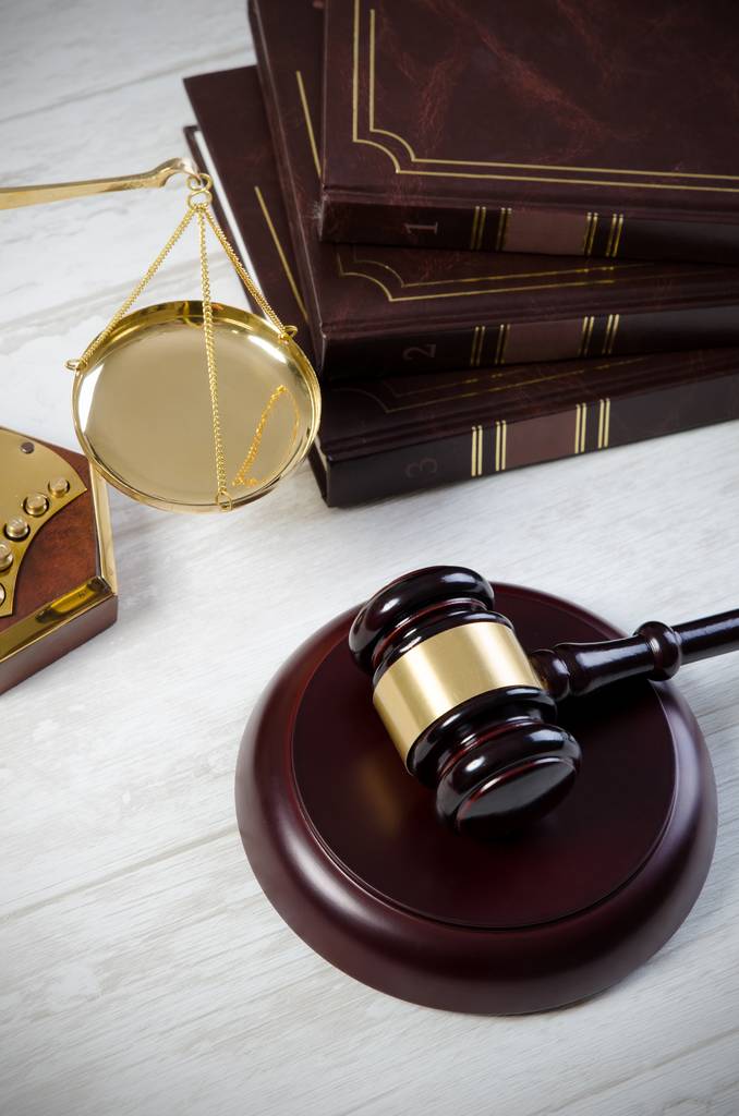 Törvény marok igazságügyi szimbólum - Fotó, kép