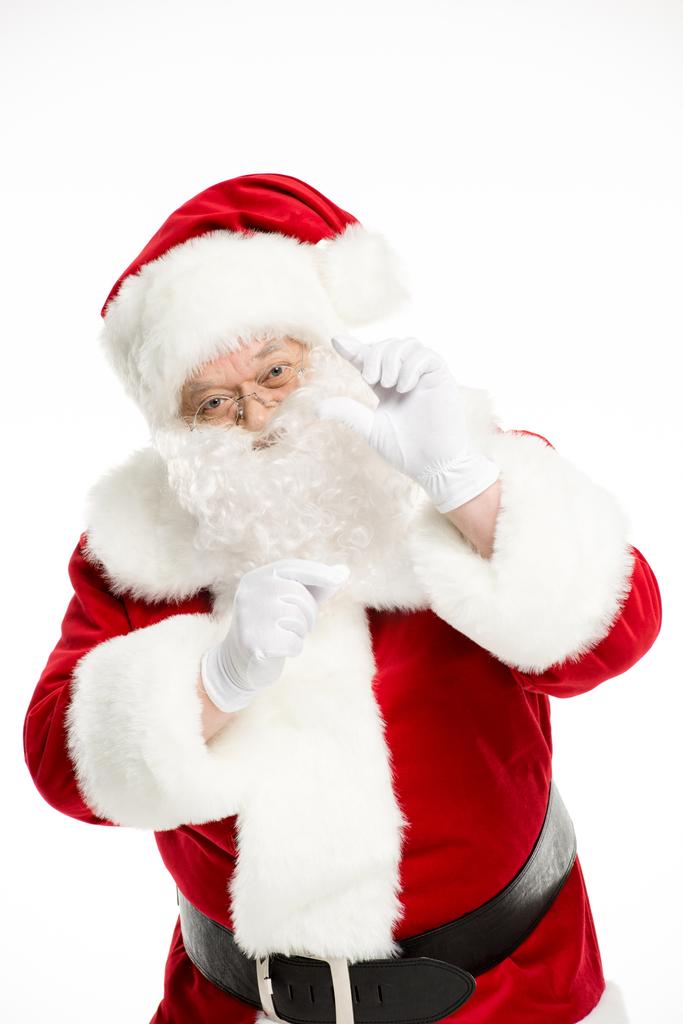 Babbo Natale posa e gesti
 - Foto, immagini