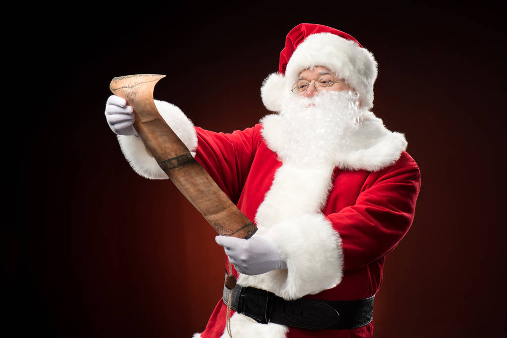 Санта-Клауса читання wishlist - Фото, зображення