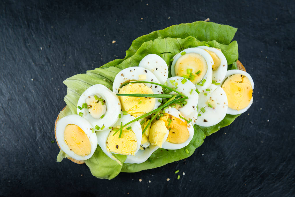 Portion of boiled Eggs  - Photo, Image