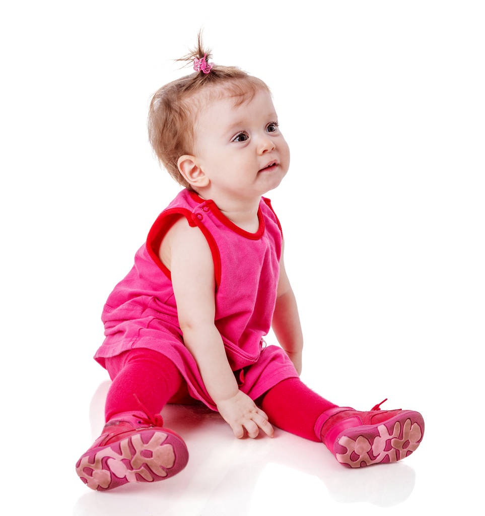 κοριτσάκι ενός έτους - Φωτογραφία, εικόνα