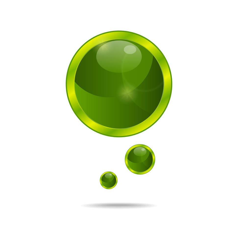 bolle verdi eco astratte
 - Foto, immagini
